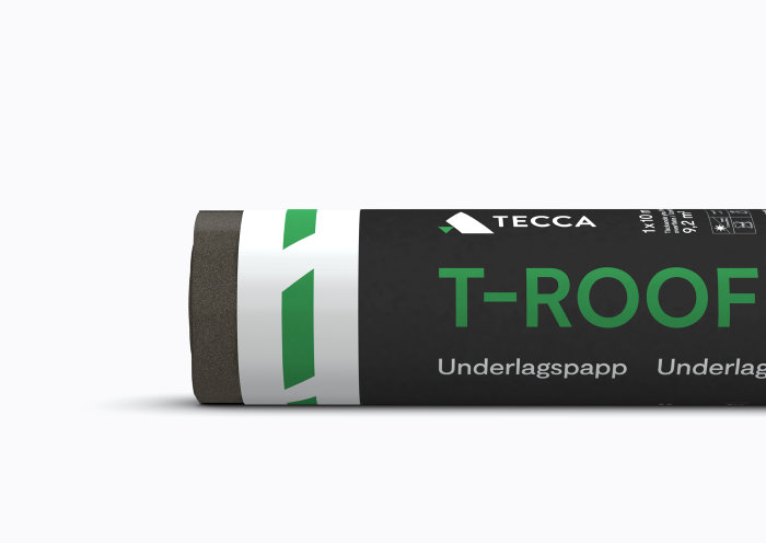 Underlagspapp T-Roof YAM 2000 1 x 10 m Tecca